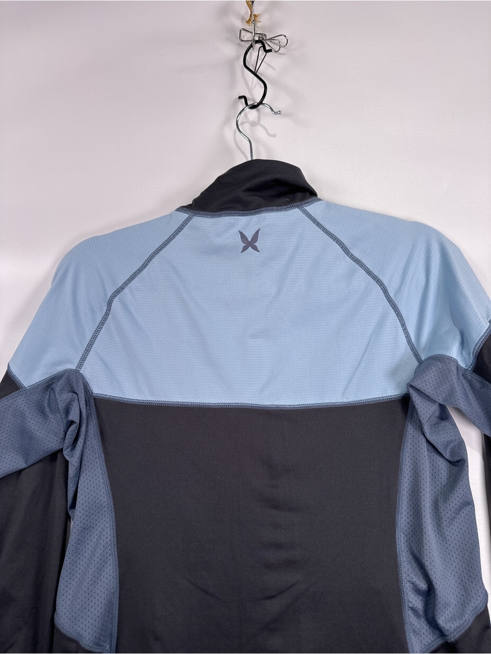 Kari Traa Full Zip Performance Jacket Mesh Ventilation Light Blue Grey Size M — image 5 of 8
